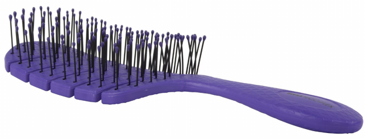 Bass Brushes- The BIO-FLEX  Detangling Hair Brush Leaf Shape