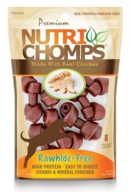 Premium Nutri Chomps Chicken Flavor Mini Knots