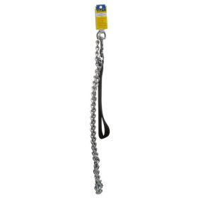 Titan Chain Lead with Nylon Handle - Black