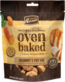 Merrick Oven Baked Grammys Pot Pie Natural Dog Treats