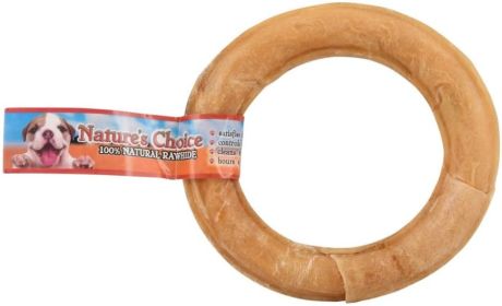 Loving Pets Nature's Choice Pressed Rawhide Donut