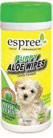 Espree Puppy Aloe Wipes