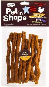 Pet 'n Shape Natural Chik 'n Sweet Potato Stix Dog Treats