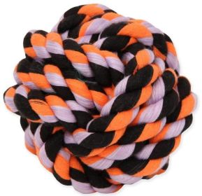 Mammoth Cottonblend Monkey Fist Ball Flossy Dog Toy 3.75" Small