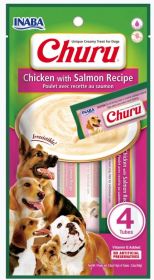 Inaba Churu Creamy Dog Treat (Style: Chicken with Salmon Recipe)