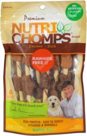 Nutri Chomps Dog Treat (Style: Chicken and Duck Kabobs)