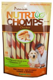 Nutri Chomps Mini Twist Dog Treat (Style: Chicken Flavor)