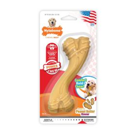 Nylabone Essentials Power Chew (Style: Curvy Bone Peanut Butter Flavor Large)