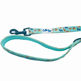 Cutie Ties Fun Design Dog Leash (Color: Zoo Furiends, size: small)