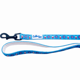 Cutie Ties Fun Design Dog Leash (Color: 4th of July, size: small)