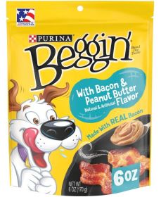 Purina Beggin' Strips Bacon and Peanut Butter Flavor (size: 6 oz)