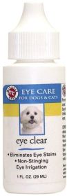 Miracle Care Eye Clear for Dogs and Cats (size: 1 oz)