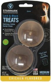 Starmark Lock and Block Treats Chicken Flavor (Style: Medium)