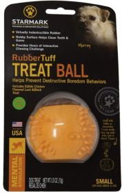 Starmark RubberTuff Treat Ball (Style: Small)
