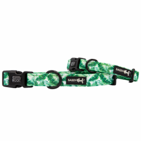 Sassy Woof Dog Collars (Color: Verano, size: small)
