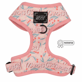 Adjustable Harness (Color: Mama's Girl, size: XXSmall)