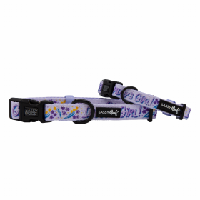 Sassy Woof Dog Collars (Color: Daddy's Girl, size: small)