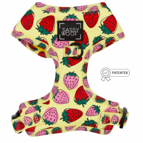 Adjustable Harness (Color: Strawberry Fields Furever, size: medium)