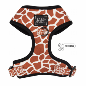 Adjustable Harness (Color: Giraffic Park, size: XXSmall)