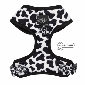Adjustable Harness (Color: Got Milk, size: small)
