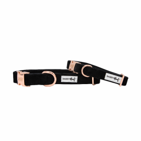 Sassy Woof Dog Collars (Color: I Do, Too (Black), size: small)