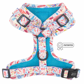 Adjustable Harness (Color: Petal Pawfect, size: XSmall)