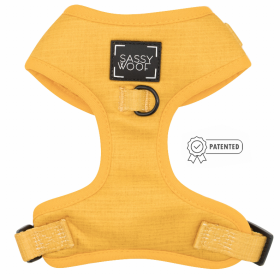 Adjustable Harness (Color: Sunflower Fields, size: XSmall)