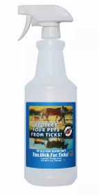 Tickslick 5oz Spray Concentrate (Makes 32 oz) (Color: Lavender/Orange, size: 5 oz)