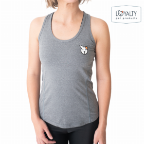 Fur Resistant Tank Tops (Color: Gray, size: MD)