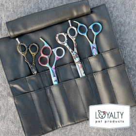 Grooming Shear Scissor Rollups (Color: Black)