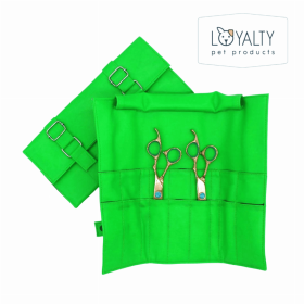 Grooming Shear Scissor Rollups (Color: Bright Green)