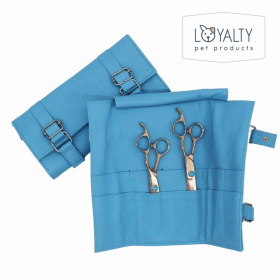 Grooming Shear Scissor Rollups (Color: Sky Blue)