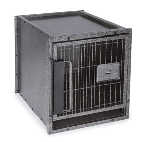 PS Modular Kennel Cage (Color: Gray, size: small)