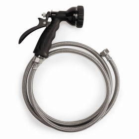 ME 6in1 Spray Hose 60In (Color: Black)