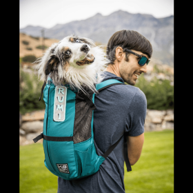 K9 Sport Sack Trainer (Color: Harbor Blue, size: Large (20"-23" from collar to tail))