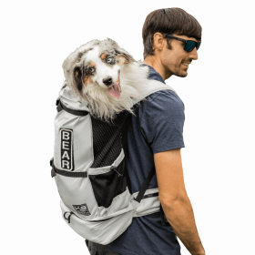 K9 Sport Sack Knavigate (Color: Lunar Rock, size: Small (13"-17" from collar to tail))