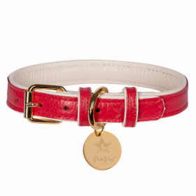 Dog Collar (Color: Melting Hearts, size: large)