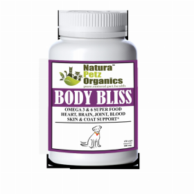 Body Bliss - Omega 3 & 6 Super Food + Heart, Brain Joint, Blood & Coat Support* (size: Dog / 150 caps / 500 mg/Size 1)