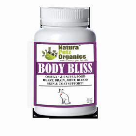 Body Bliss - Omega 3 & 6 Super Food + Heart, Brain Joint, Blood & Coat Support* (size: Cat / 90 caps/ 250 mg/ Size 3)
