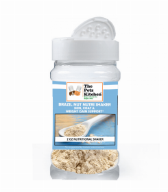 Brazil Nut - Skin, Coat & Weight Gain Support* The Petz Kitchen Dog & Cat Holistic Super Foods* (size: 2 OZ.)