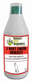 I Want Liquid Immunity - Whole Body Immunity & Antioxidant Cellular Support* (size: CAT/16.9 fl oz / 500 ml)