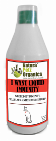 I Want Liquid Immunity - Whole Body Immunity & Antioxidant Cellular Support* (size: CAT/16.9 fl oz / 500 ml)