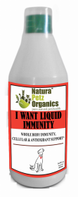 I Want Liquid Immunity - Whole Body Immunity & Antioxidant Cellular Support* (size: DOG/16.9 fl oz / 500 ml)