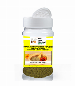 Brazilian Peppertree - Infection, Wound, Pathogen & Tissue Support* The Petz Kitchen For Dogs & Cats* (size: 2 Oz. Organic)
