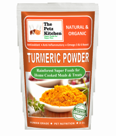 Turmeric Curcuma - Antioxidant Joint & Inflammation Support* The Petz Kitchen - Organic & Human Grade Ingredients For Home Prepared Meals & Treats (size: 8 oz)