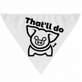 Dog Bandana (Color: That'Ll Do..., size: small)