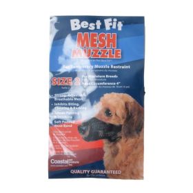 Nylon Fabridog Best Fit Muzzle (size: Size 2 (Dogs 7-12 lbs))