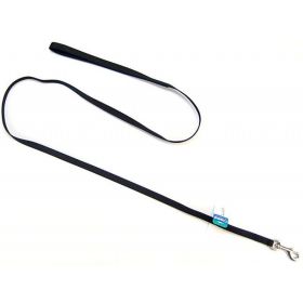 Coastal Pet Nylon Lead - Black (size: 4' Long x 3/8" Wide)