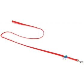Coastal Pet Nylon Lead - Red (size: 4' Long x 3/8" Wide)