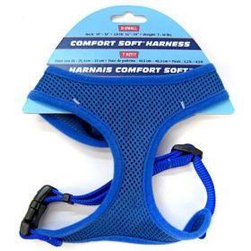 Coastal Pet Comfort Soft Adjustable Harness (Style: Blue)